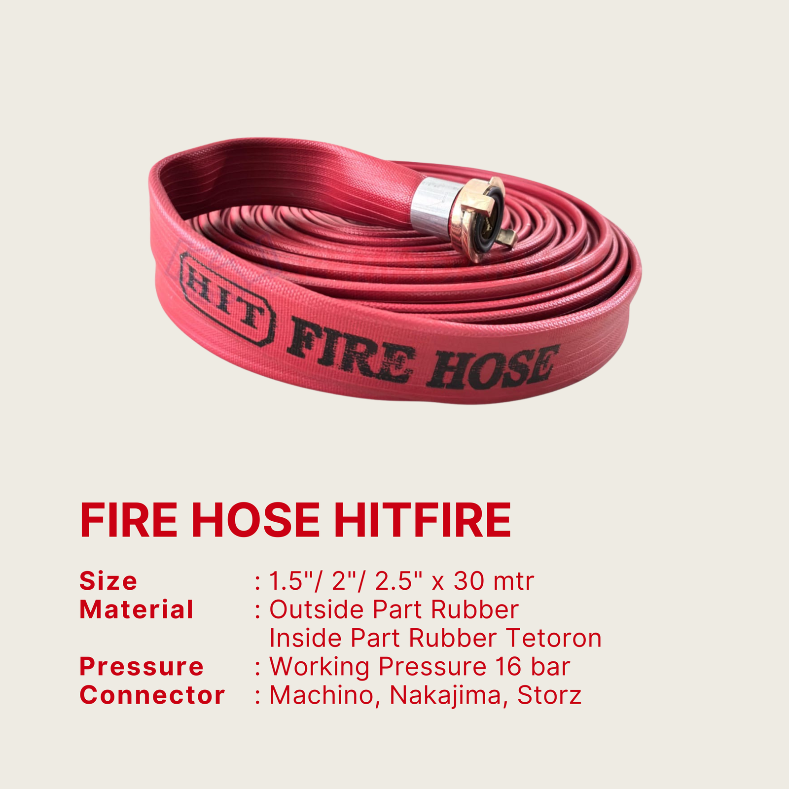 fire hose rubber
